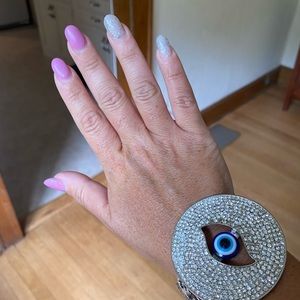 Evil eye bracelet costume jewelry